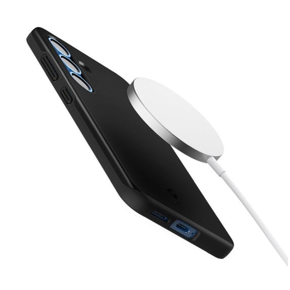 Spigen - Pouzdro Thin Fit s MagSafe pro Samsung Galaxy S25, černá