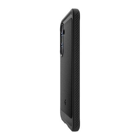 Spigen - Pouzdro Rugged Armor s MagSafe pro Samsung Galaxy S25, Matte Black