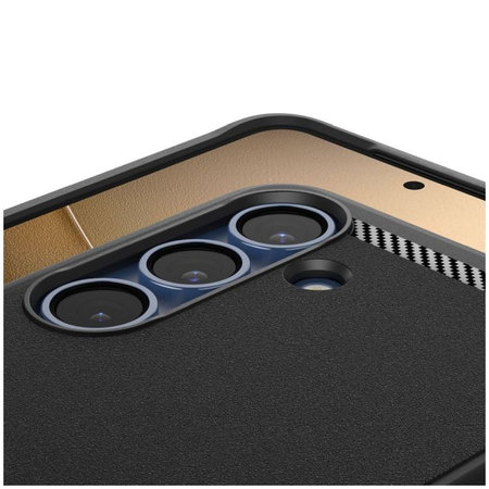 Spigen - Pouzdro Rugged Armor s MagSafe pro Samsung Galaxy S25, Matte Black