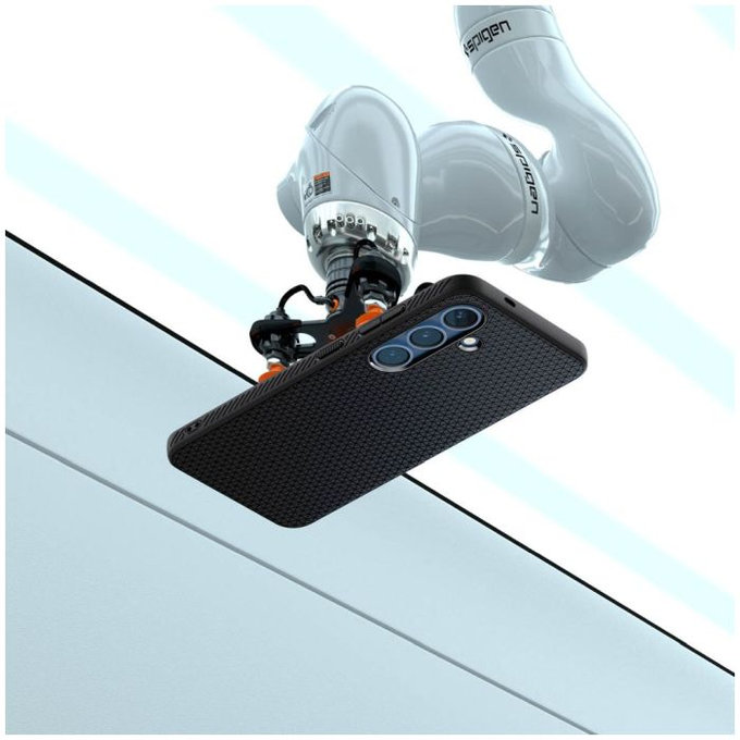 Spigen - Pouzdro Liquid Air pro Samsung Galaxy S25, Matte Black