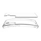 Spigen - Pouzdro Ultra Hybrid pro Samsung Galaxy S25, Crystal Clear