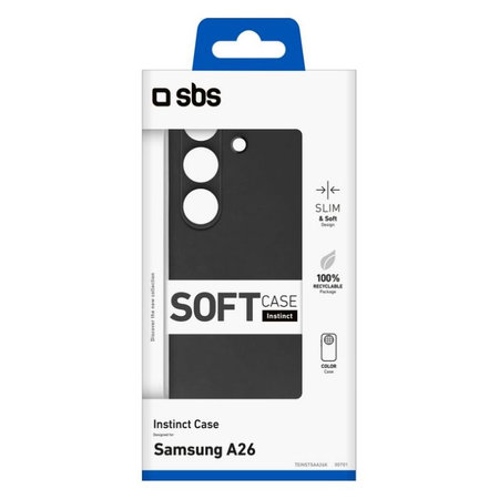 SBS - Pouzdro Instinct pre Samsung Galaxy A26, černá