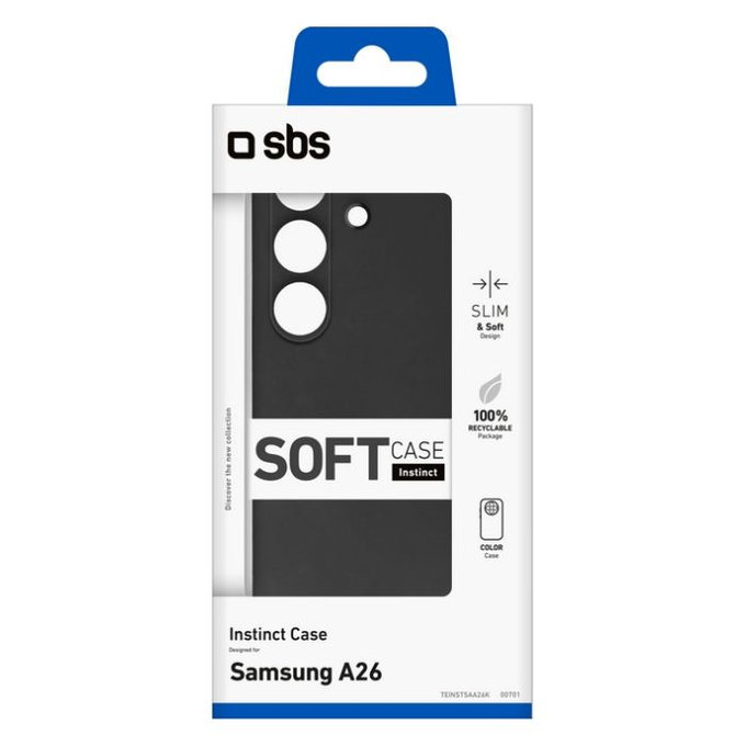SBS - Pouzdro Instinct pre Samsung Galaxy A26, černá