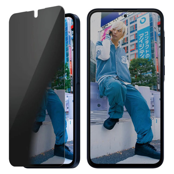 Tvrzené sklo UWF Privacy pro Samsung Galaxy A36 5G, Čirá, PanzerGlass