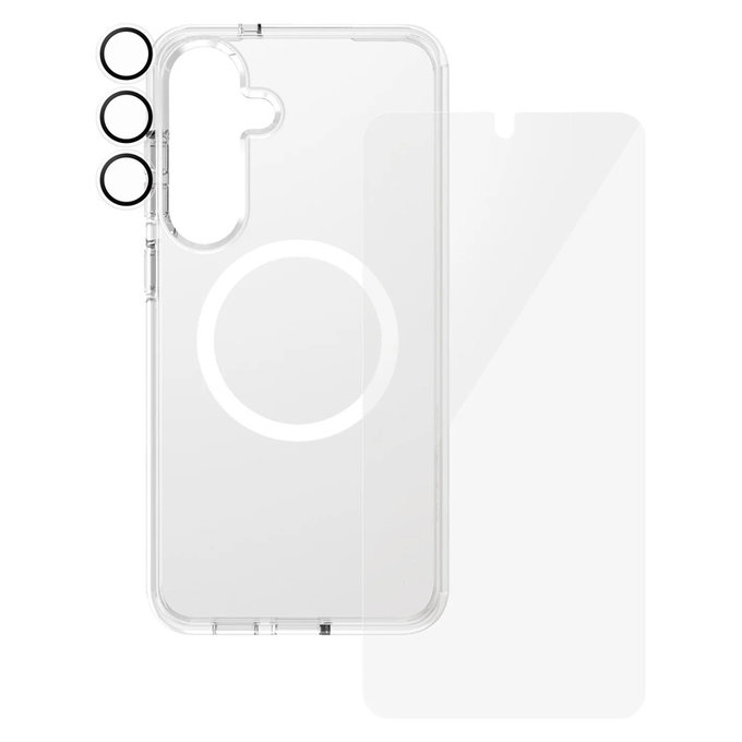 Bundle 3v1 pro Samsung Galaxy S25+, PanzerGlass