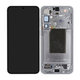 Samsung Galaxy S25 Plus - LCD Displej + Dotykové Sklo + Rám (Silver Shadow) - GH82-36368A Genuine Service Pack