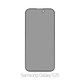 FixPremium Privacy Anti-Spy Glass - Tvrzené Sklo pro Samsung Galaxy S25