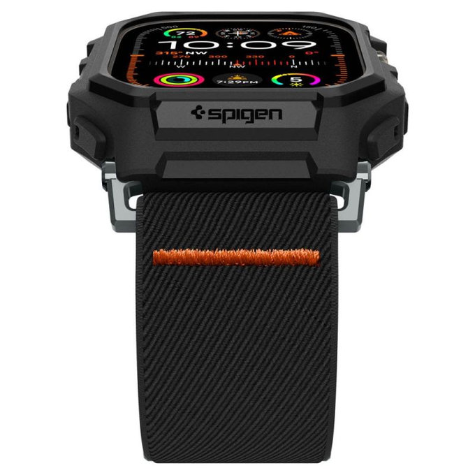 Spigen - Řemínek Lite Fit "Pro" pro Apple Watch Ultra (49mm), Matte Black