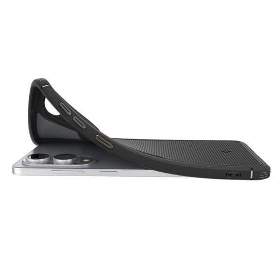 Spigen - Pouzdro Core Armor s MagSafe pro Samsung Galaxy S25 Edge, Matte Black