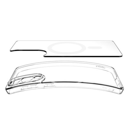 Spigen - Pouzdro Ultra Hybrid s MagSafe pro Samsung Galaxy S25 Edge, bílá