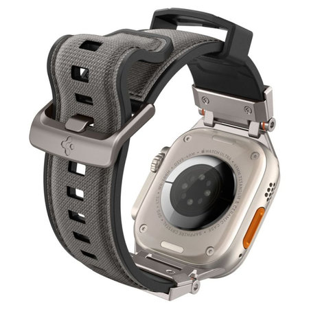 Spigen - Řemínek Durapro Armor pro Apple Watch (42, 44, 45, 49mm), šedá