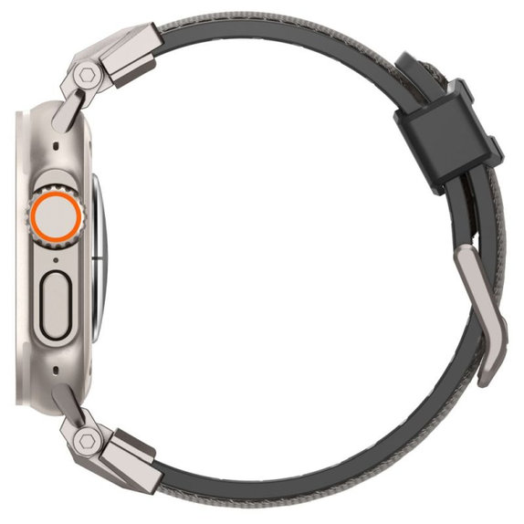 Spigen - Řemínek Durapro Armor pro Apple Watch (42, 44, 45, 49mm), šedá