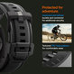 Spigen - Řemínek Durapro Armor pro Apple Watch (42, 44, 45, 49mm), Black Edition