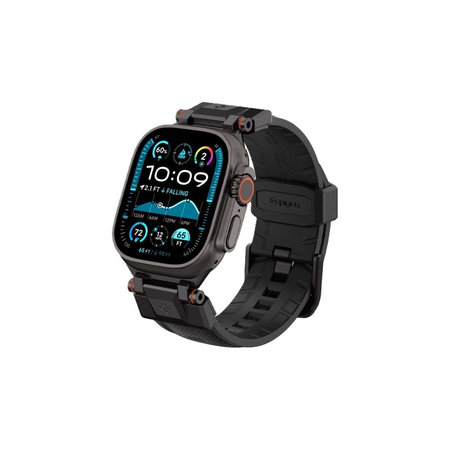 Spigen - Řemínek Durapro Armor pro Apple Watch (42, 44, 45, 49mm), Black Edition
