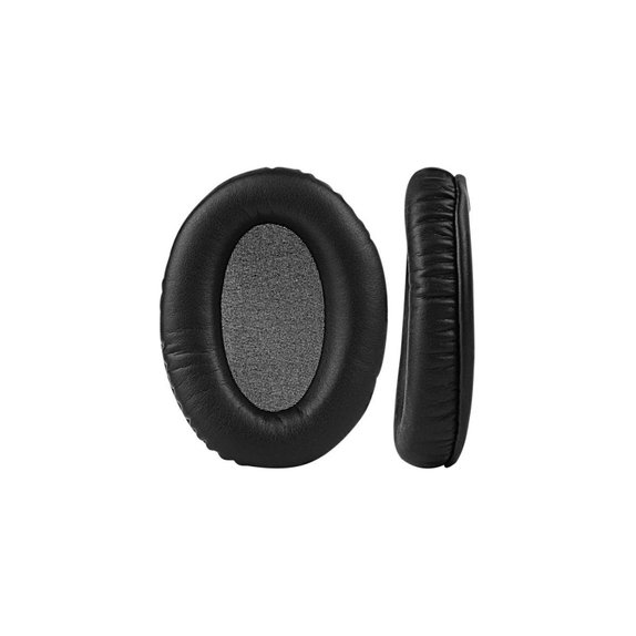 Náhradní Náušníky pro HyperX Cloud II, kůže, Černé, 1 pár