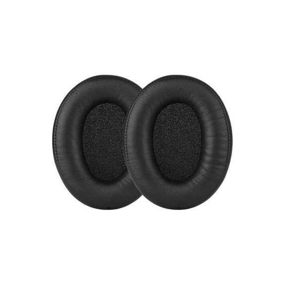 Náhradní Náušníky pro HyperX Cloud Alpha, Paměťová pěna + PU kůže, Černé, 1 pár