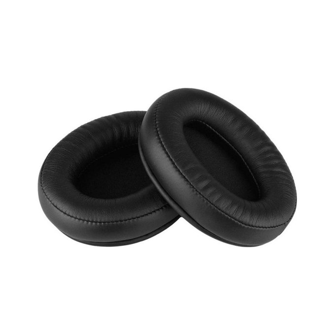 Náhradní Náušníky pro HyperX Cloud Alpha, Paměťová pěna + PU kůže, Černé, 1 pár