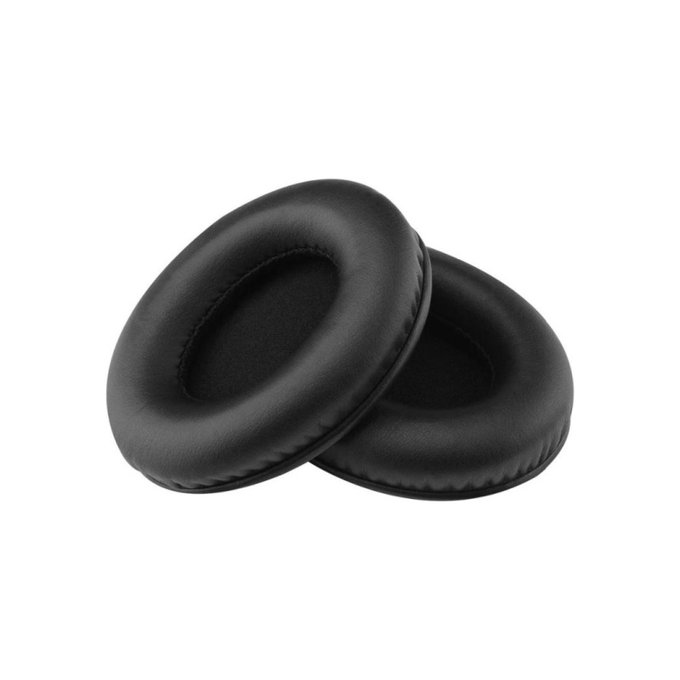 Náhradní Náušníky pro Beats Studio 1, Paměťová pěna + PU kůže, Černé, 1 pár