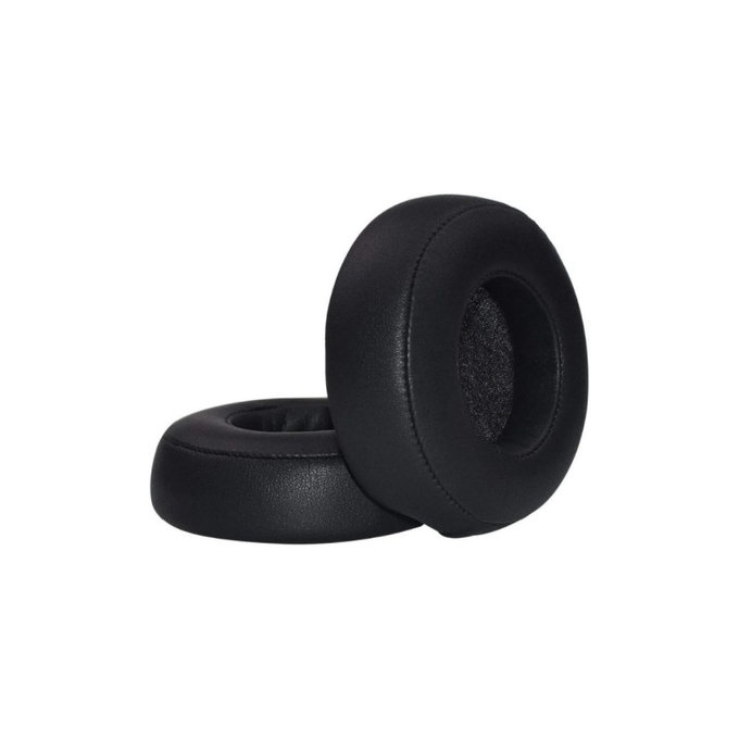 Náhradní Náušníky pro Beats Pro, Paměťová pěna + PU kůže, Černé, 1 pár