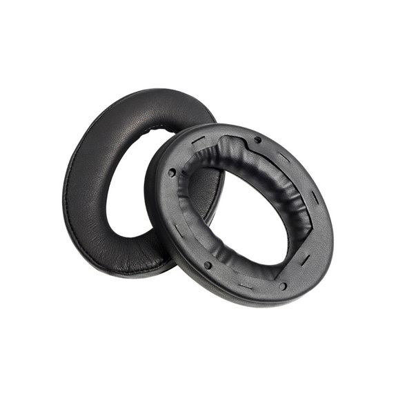 Náhradní Náušníky pro Sony WH-1000XM4, Paměťová pěna + PU kůže, Černé, 1 pár