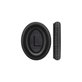 Náhradní Náušníky pro Bose QuietComfort 35, Paměťová pěna + PU kůže, Černé, 1 pár