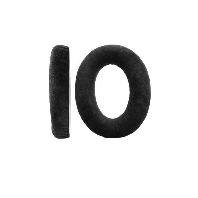 Náhradní Náušníky pro Sennheiser HD598, Paměťová pěna + PU kůže, Černé, Chladivý gel, 1 pár