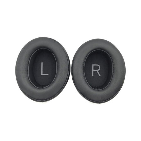 Náhradní Náušníky pro Sennheiser Momentum 3.0, Paměťová pěna + PU kůže, Černé, 1 pár