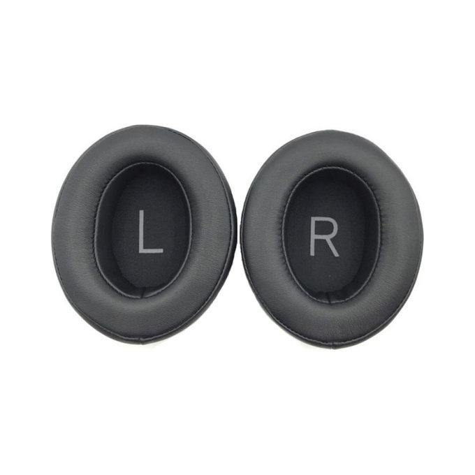Náhradní Náušníky pro Sennheiser Momentum 3.0, Paměťová pěna + PU kůže, Černé, 1 pár