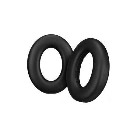 Náhradní Náušníky pro Sennheiser Momentum 4.0, Paměťová pěna + PU kůže, Černé, 1 pár