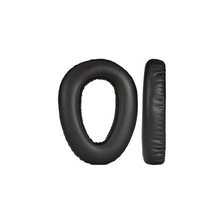 Náhradní Náušníky pro Sennheiser PXC550, Paměťová pěna + PU kůže, Černé, 1 pár