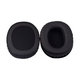 Náhradní Náušníky pro Marshall Monitor, Paměťová pěna + PU kůže, Černé, 1 pár