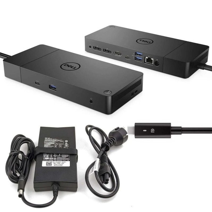 Dell WD19 K20A001 - Dokovací stanice (USB-C) + Adaptér 130W Zánovní