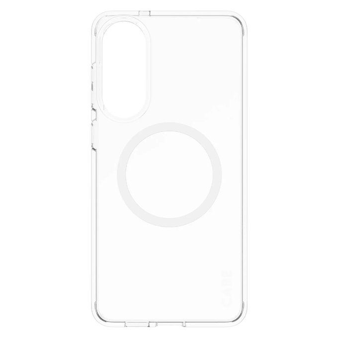 Pouzdro Urban Combat s bílým QI pro Samsung Galaxy S25 Edge, Transparentní, PanzerGlass