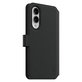 Pouzdro Wallet Tango Two-In-One s QI pro Samsung Galaxy S25 Edge, Černá, PanzerGlass