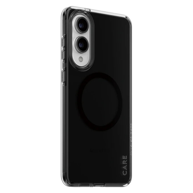 Pouzdro Smokey s černým QI pro Samsung Galaxy S25 Edge, Černá, PanzerGlass