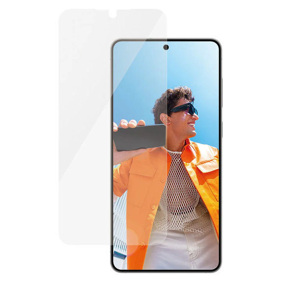 Tvrzené sklo UWF s aplikátorem pro Samsung Galaxy S25 Edge, Čirá, PanzerGlass