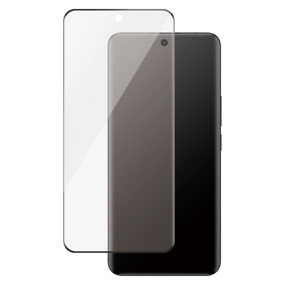 Tvrzené sklo UWF pro Honor 400 Pro, Černá, PanzerGlass