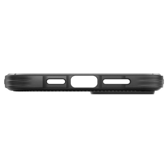 Spigen - Pouzdro Rugged Armor s MagSafe pro iPhone 14, Matte Black