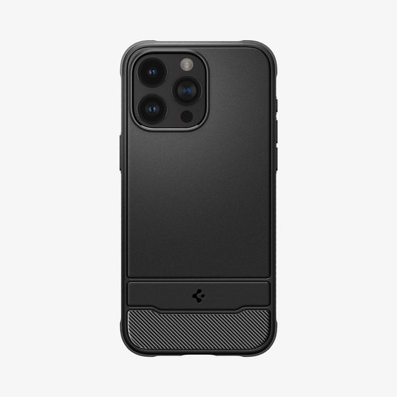 Spigen - Pouzdro Rugged Armor s MagSafe pro iPhone 15 Pro Max, Matte Black
