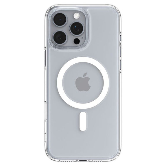 Spigen - Pouzdro Ultra Hybrid "T" s MagSafe pro iPhone 16 Pro Max, bílá