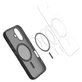 Spigen - Pouzdro Ultra Hybrid "T" s MagSafe pro iPhone 16, Frost Black