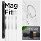 Spigen - Pouzdro Ultra Hybrid "T" s MagSafe pro iPhone 16, Frost Black