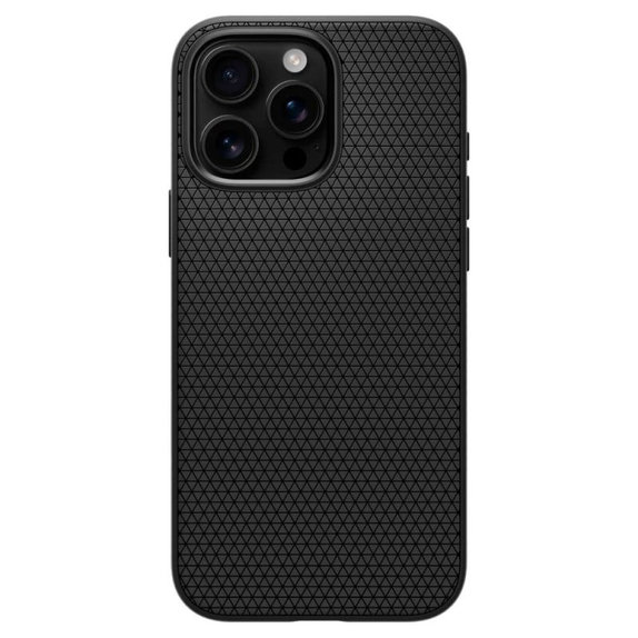 Spigen - Pouzdro Liquid Air "T" s MagSafe pro iPhone 16 Pro Max, Matte Black