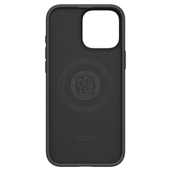 Spigen - Pouzdro Liquid Air "T" s MagSafe pro iPhone 16 Pro, Matte Black