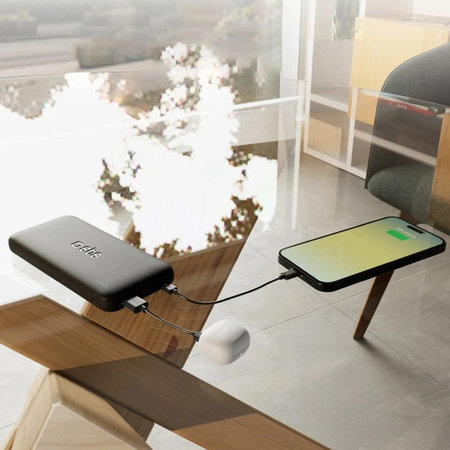 SBS - PowerBank 10000mAh, 10W, Infinity, LiFePO4, USB-C/USB-A, černá