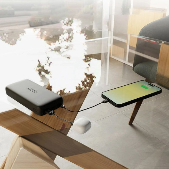 SBS - PowerBank 20000mAh, 10W, Infinity, LiFePO4, USB-C/USB-A, černá