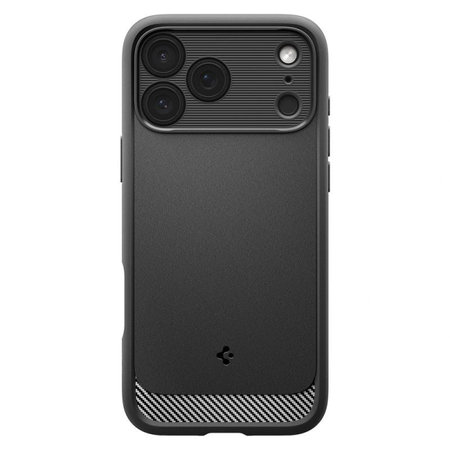 Spigen - Pouzdro Rugged Armor s MagSafe pro iPhone 17 Pro Max, Matte Black
