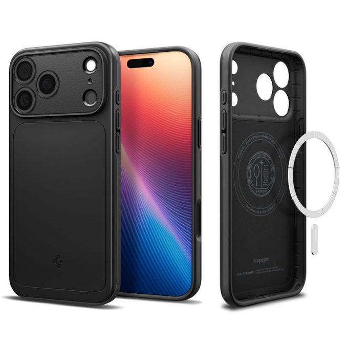Spigen - Pouzdro Thin Fit s MagSafe pro iPhone 17 Pro Max, černá