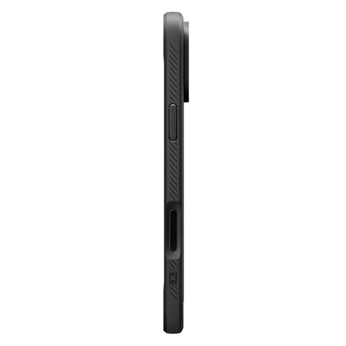 Spigen - Pouzdro Rugged Armor s MagSafe pro iPhone 17 Pro, Matte Black