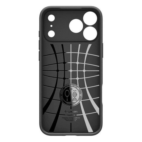 Spigen - Pouzdro Liquid Air pro iPhone 17 Pro, Matte Black